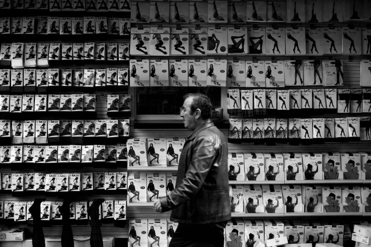 hosiery shopping